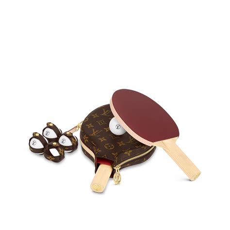 louis vuitton ping pong paddle|james monogram ping pong set.